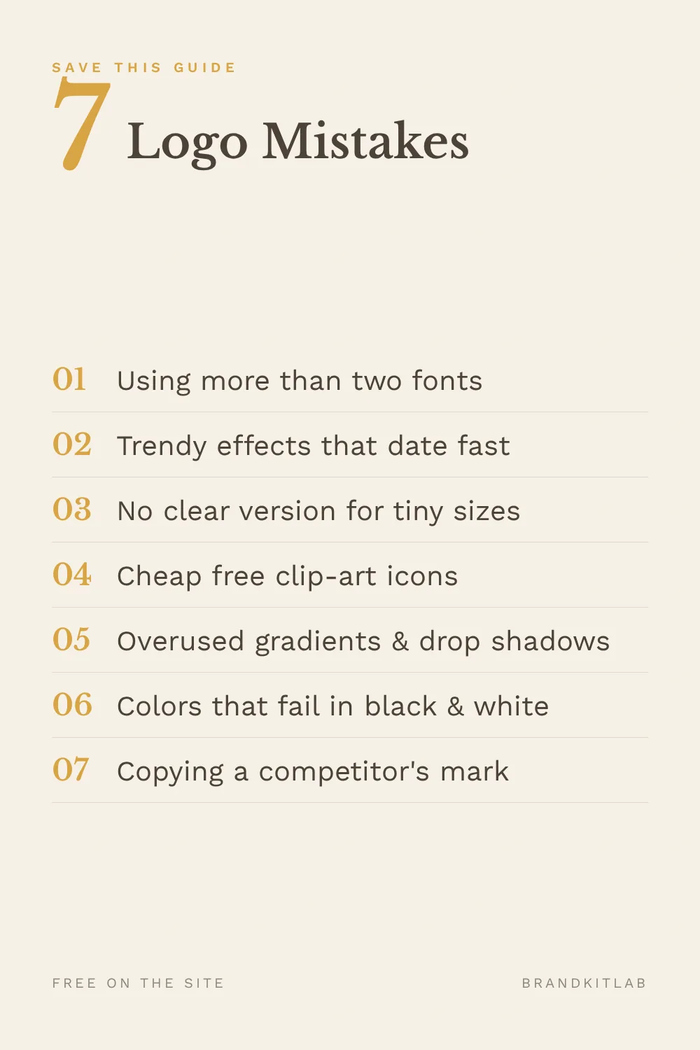 Logo Mistakes