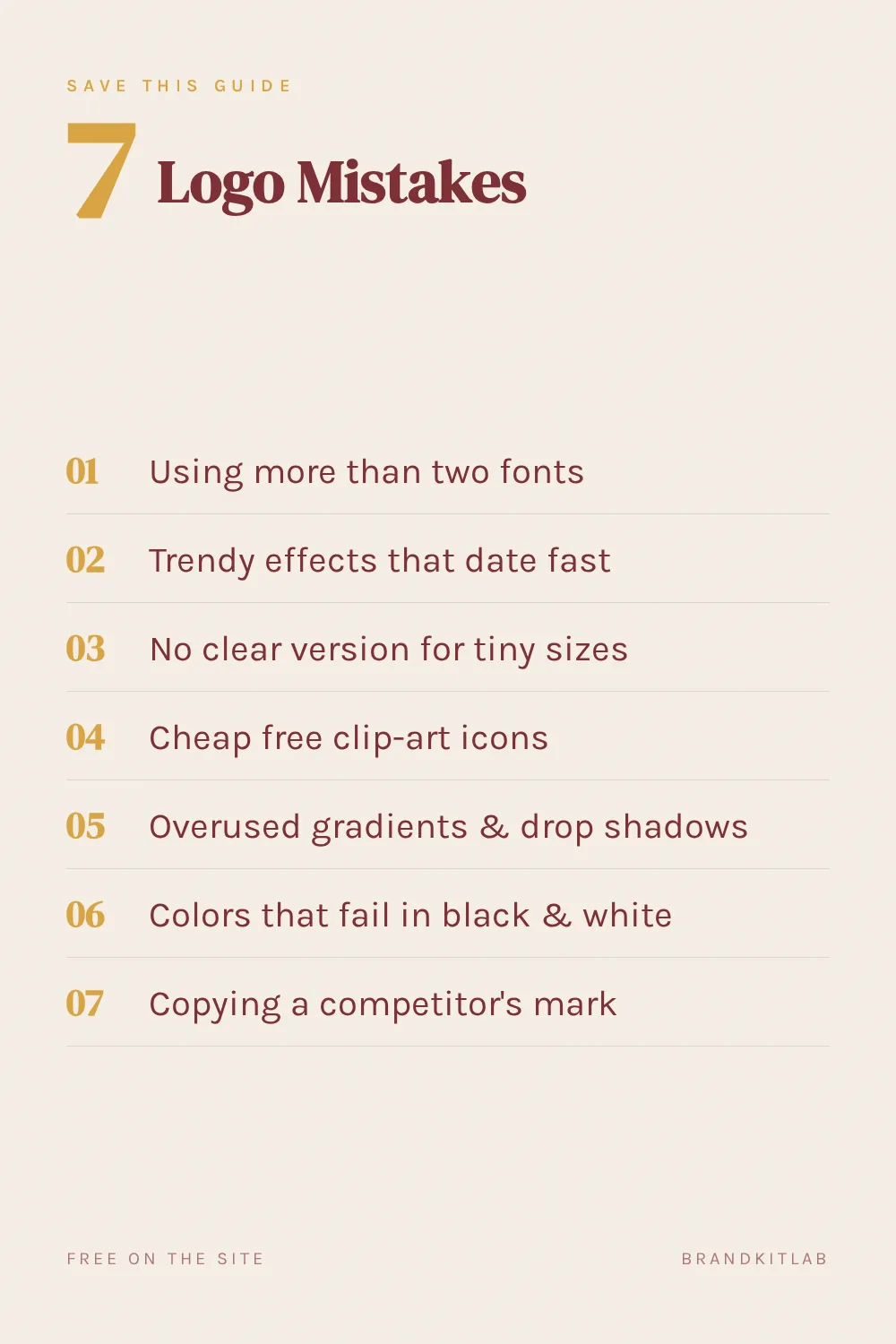 Logo Mistakes