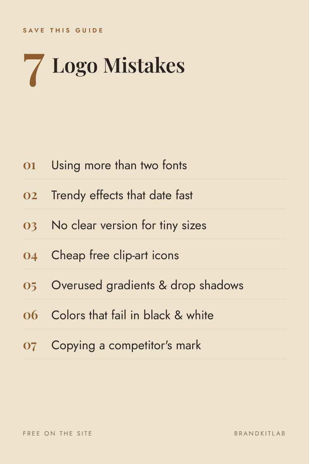 Logo Mistakes