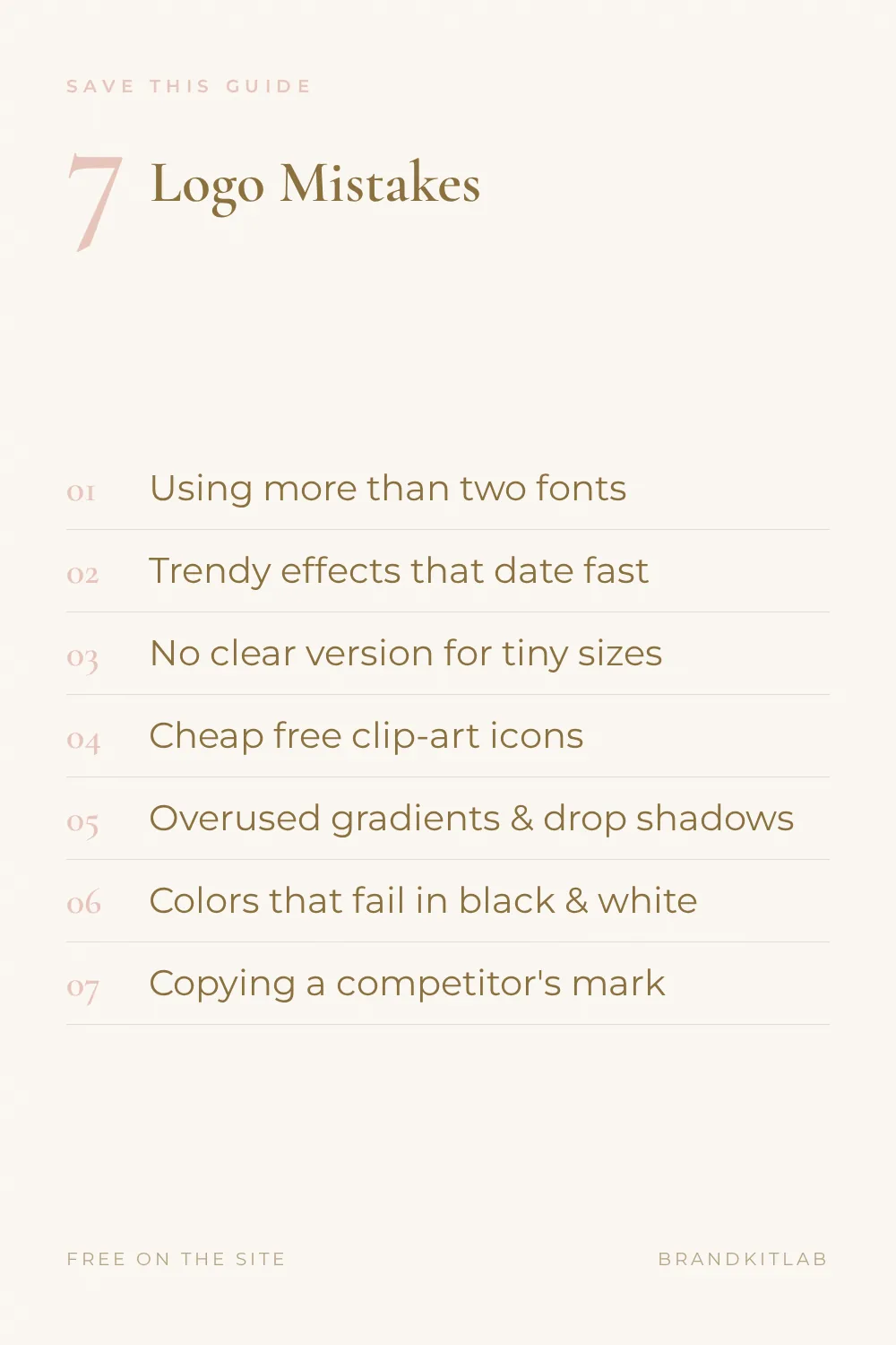 Logo Mistakes