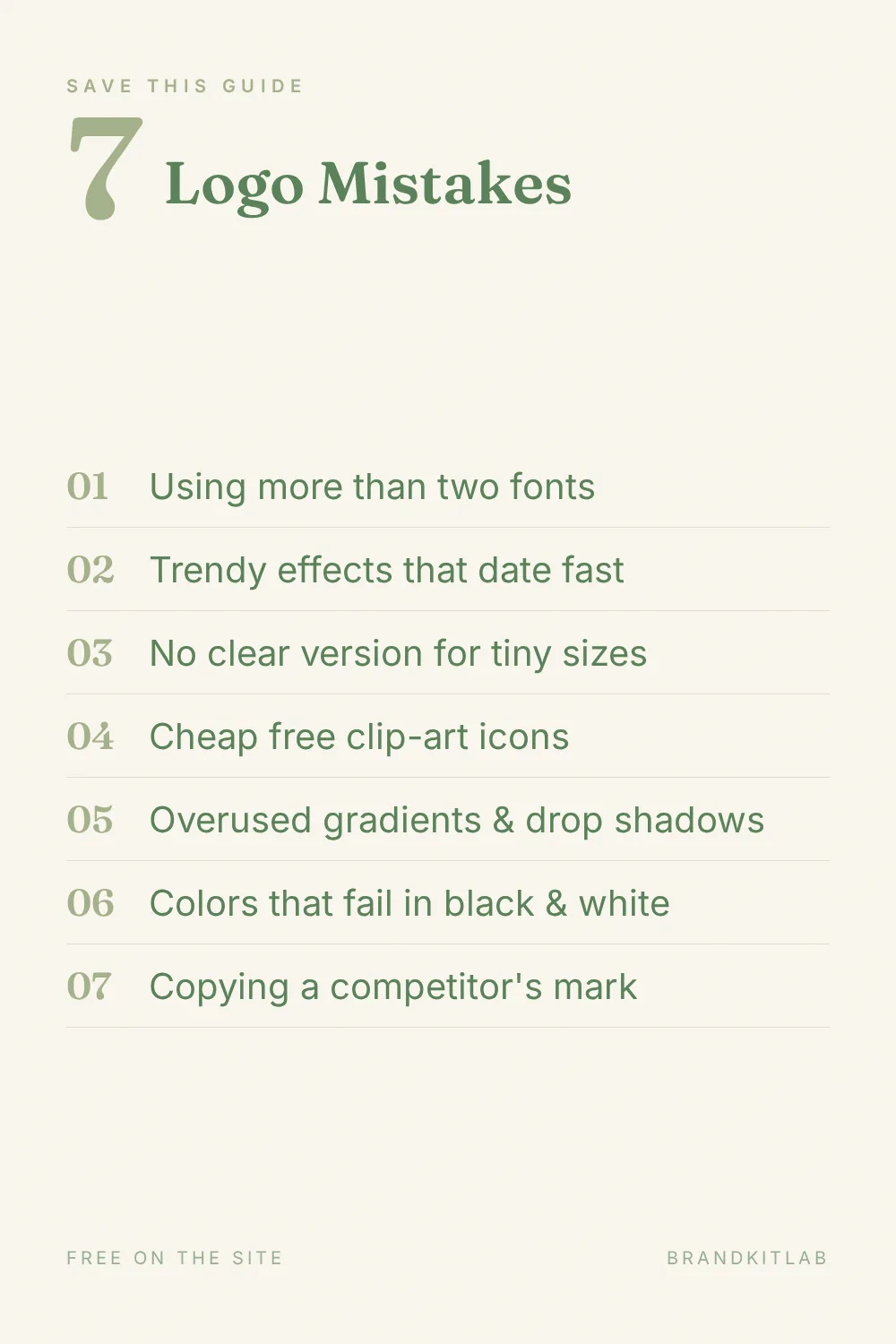 Logo Mistakes