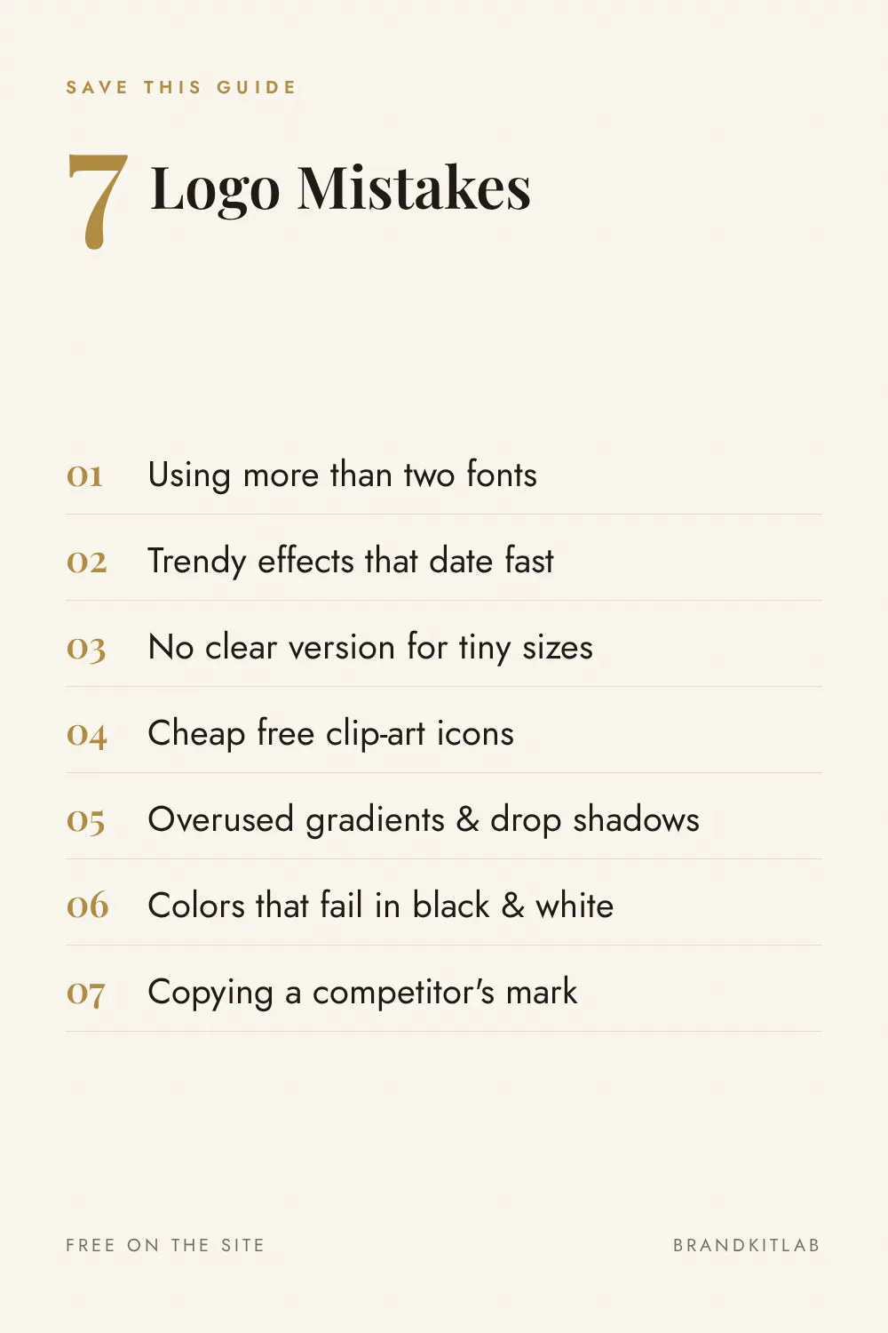 Logo Mistakes