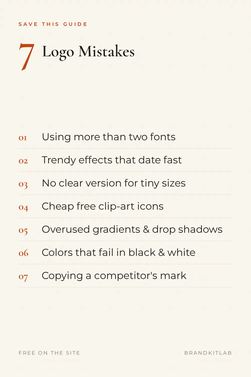 Logo Mistakes