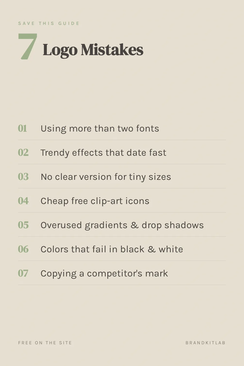 Logo Mistakes
