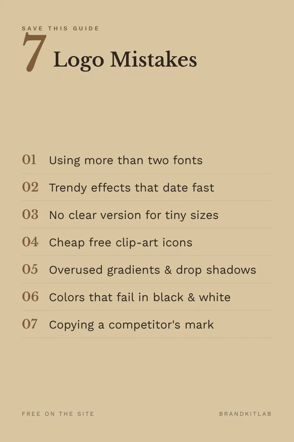 Logo Mistakes