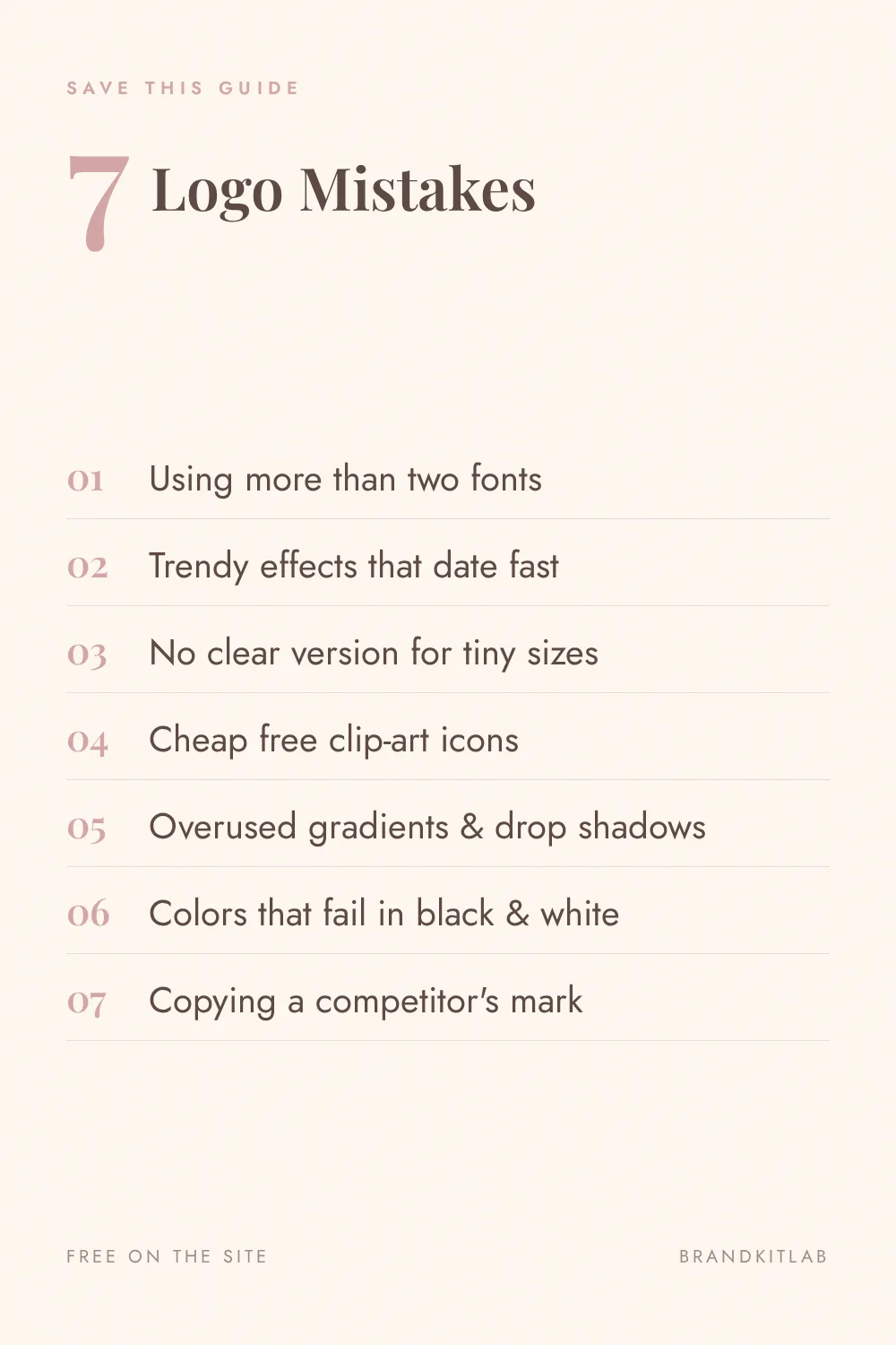 Logo Mistakes