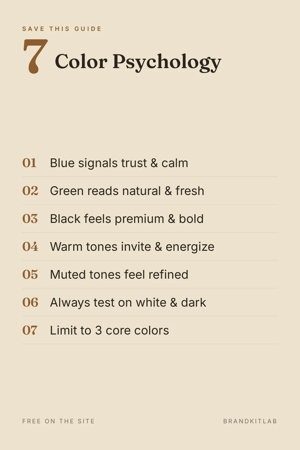 Brand Color Psychology