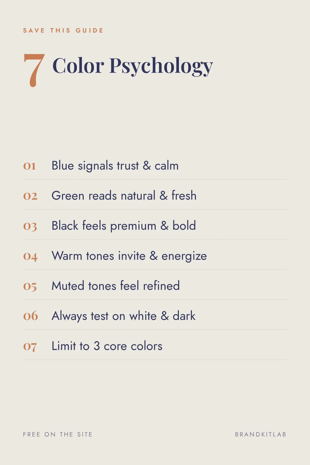 Brand Color Psychology