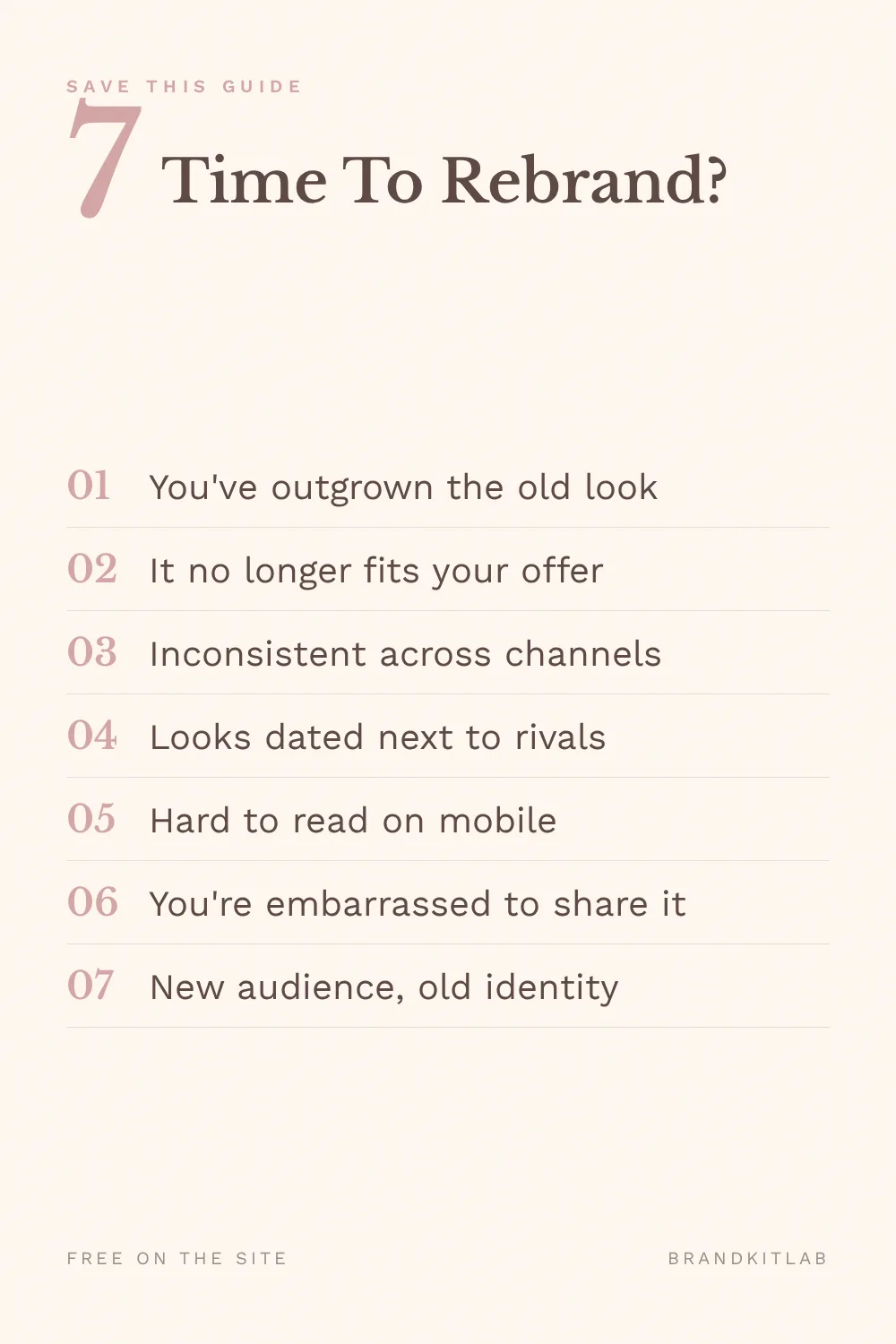 Rebrand Signs