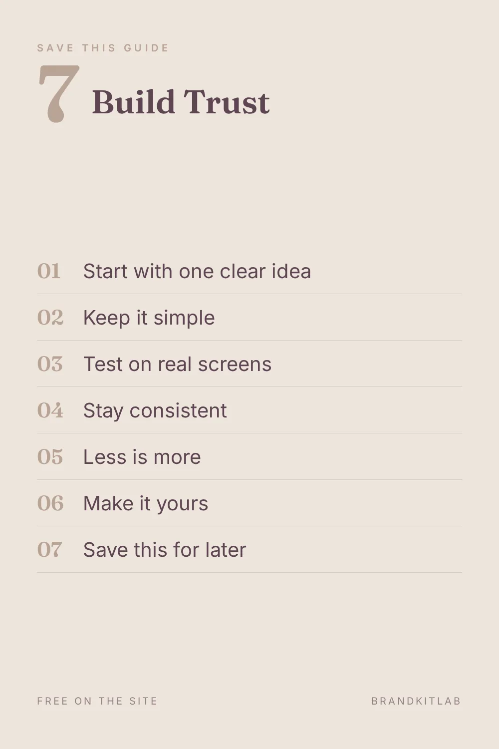 Trust Signals