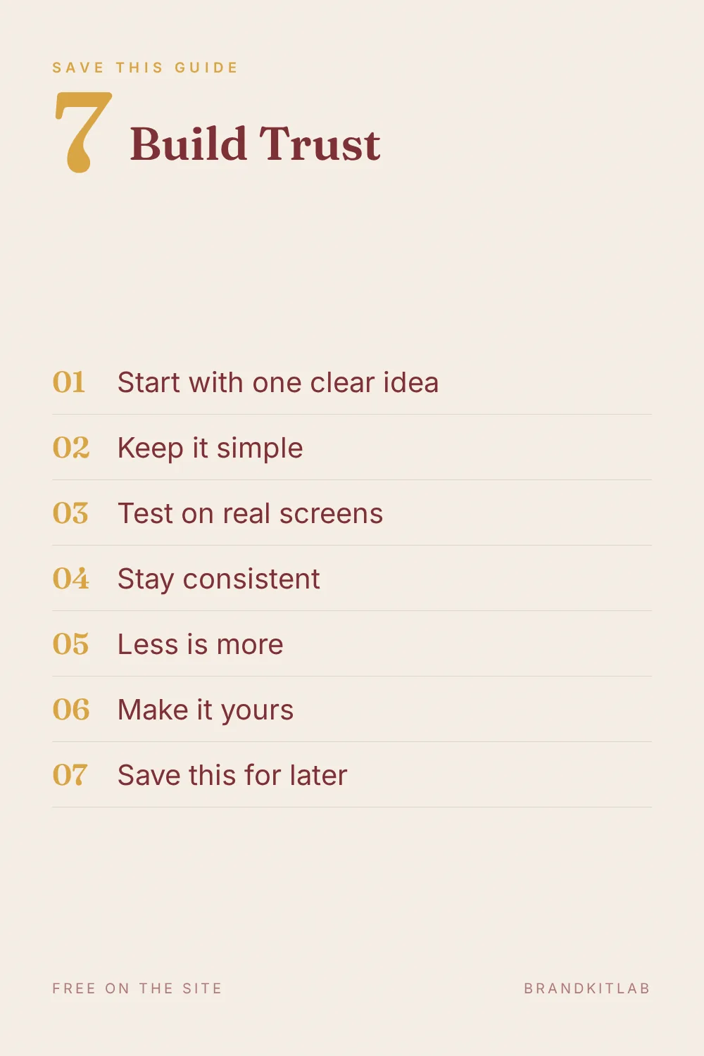 Trust Signals