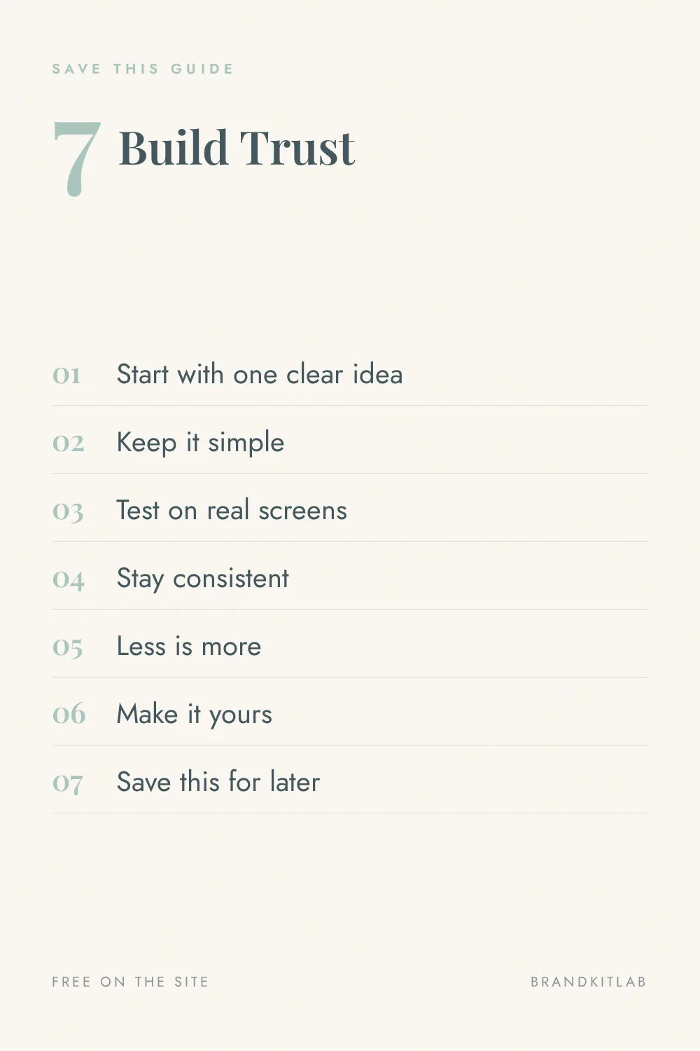Trust Signals