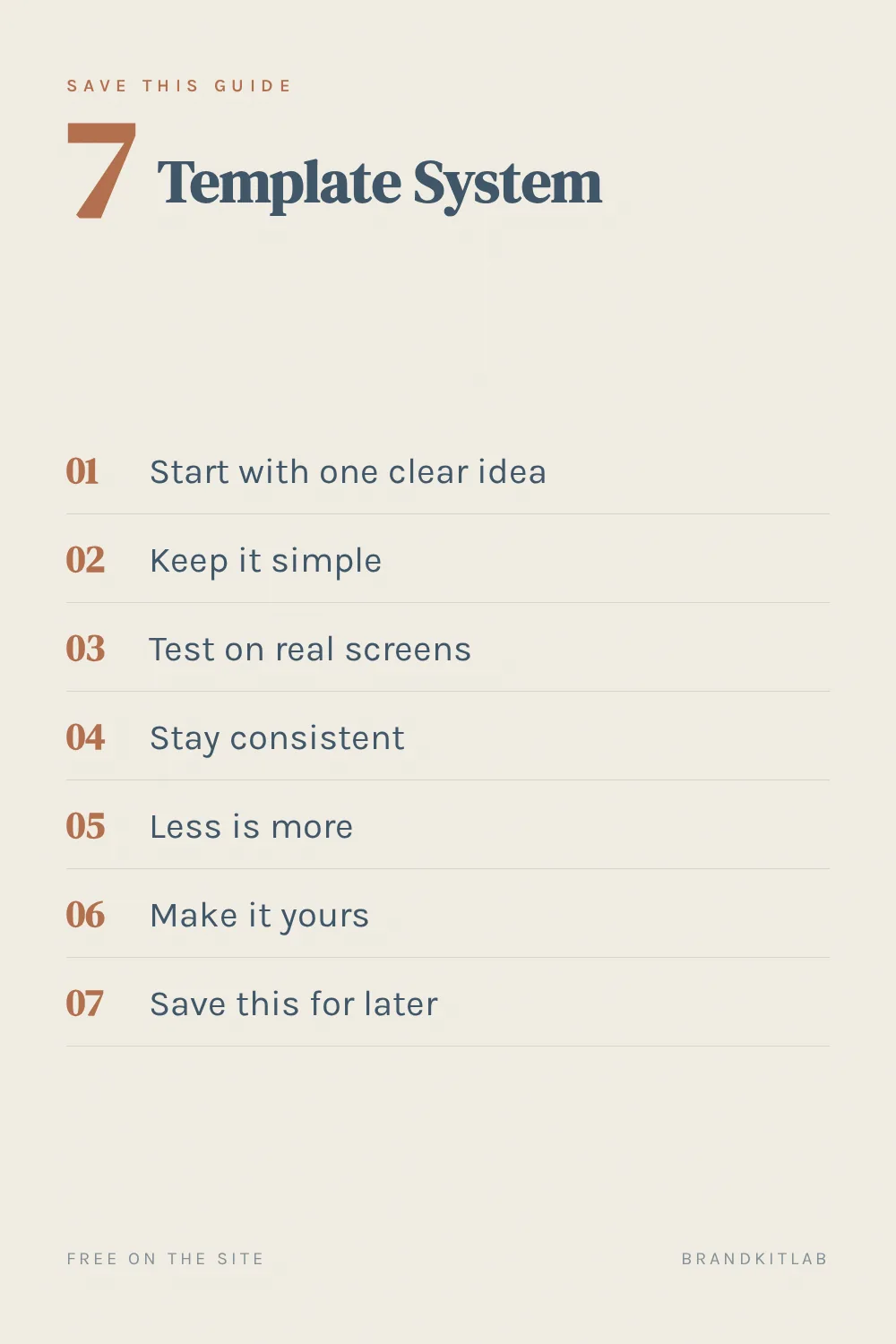 Template System