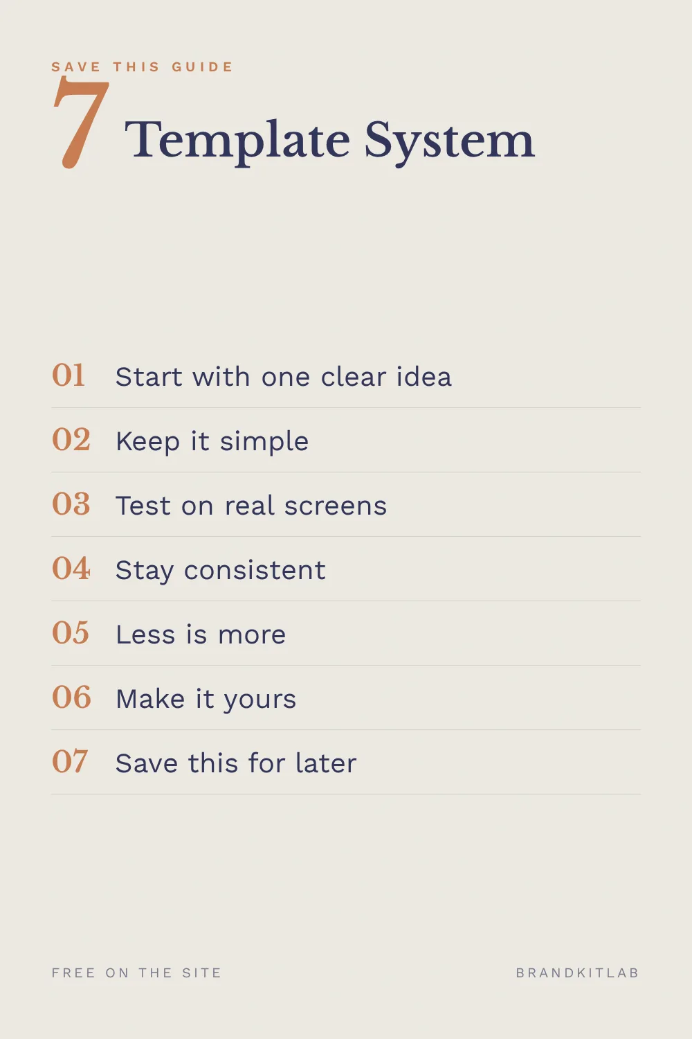 Template System
