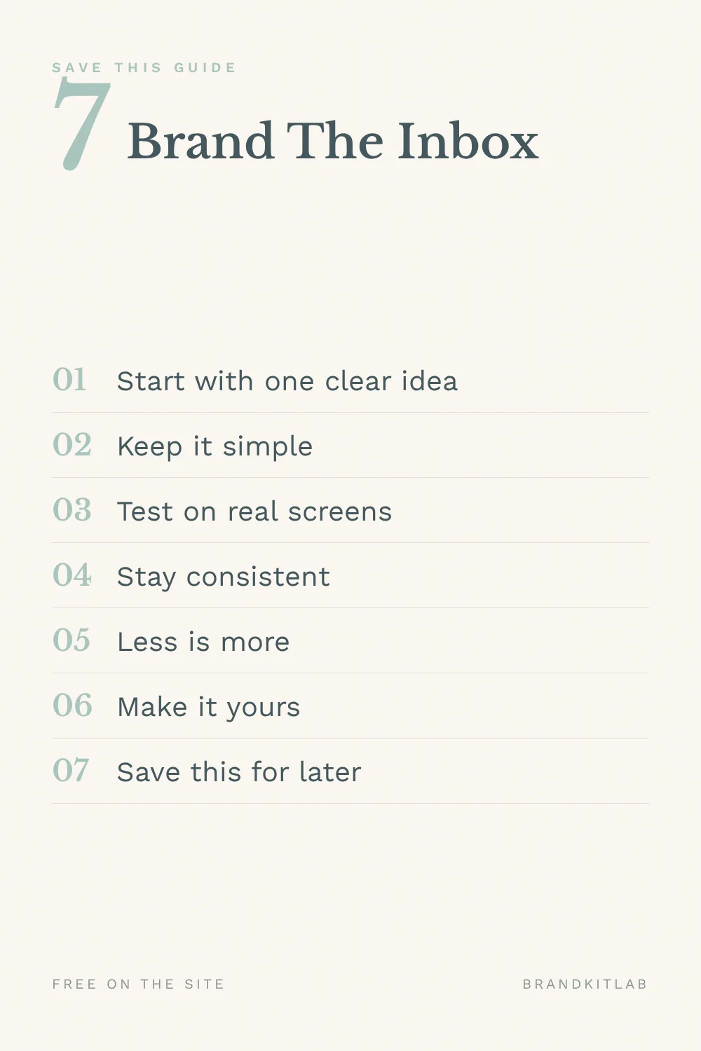 Email Branding