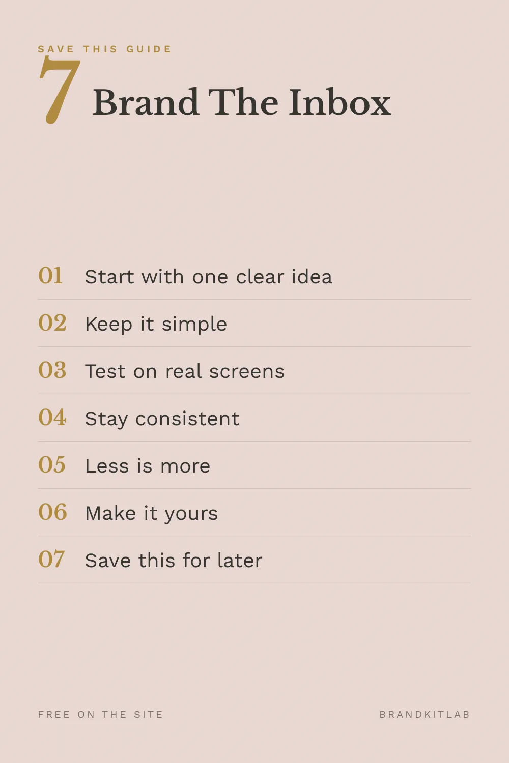 Email Branding