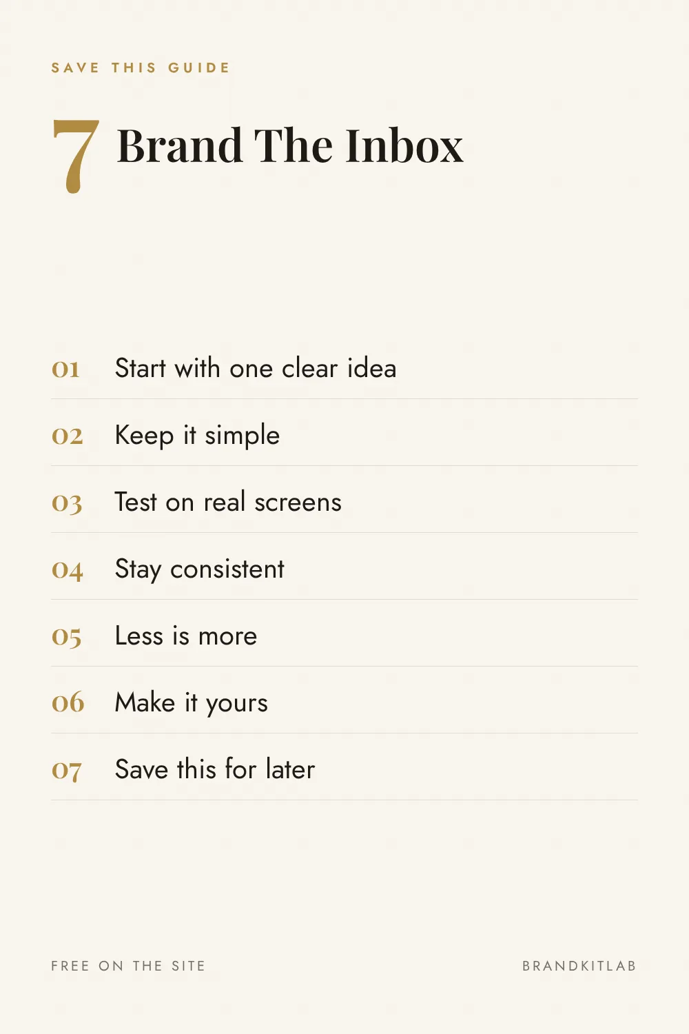 Email Branding