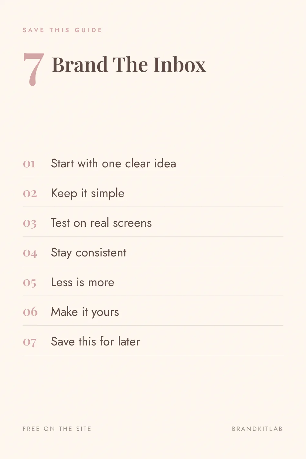 Email Branding